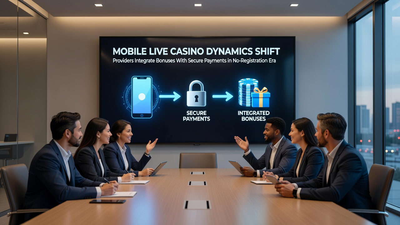Secure payment integration screen within a mobile live casino platform