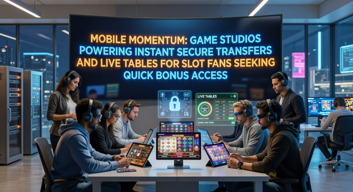 Mobile casino interface showing instant secure transfers and live dealer tables on a smartphone screen